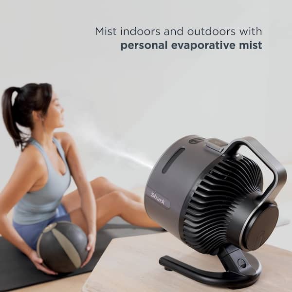 Shark FlexBreeze HydroGo FA052JGY グレー Amazon.com: Shark FlexBreeze HydroGo Fan + Car Charger