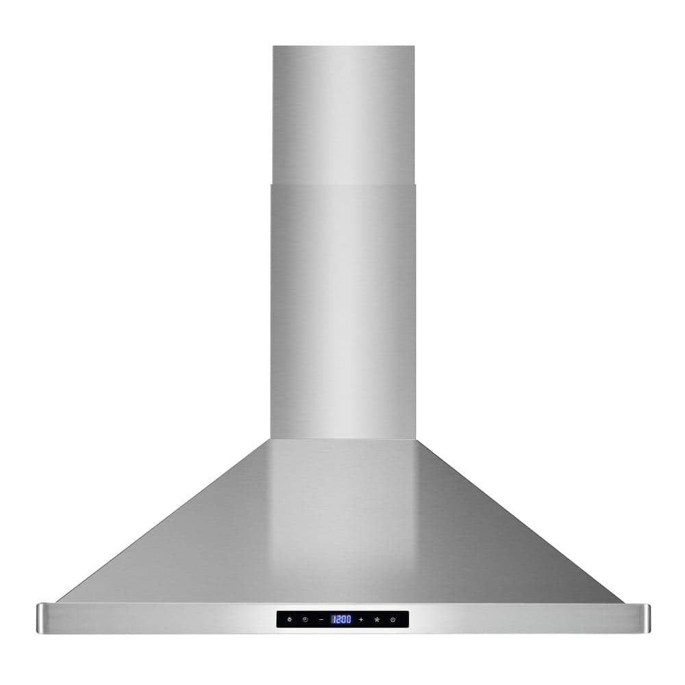 30-Inch Stainless Steel Wall-Mount Convertible Range Hood