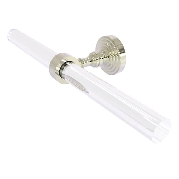 Allied Brass Pacific Grove Collection 13 in. Wall Mounted 2-Arm Guest Towel Holder in Polished Nickel