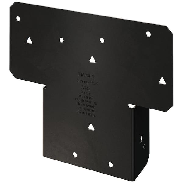 Outdoor Accents ACPC ZMAX, Black Powder-Coated Adjustable Post Cap for 4 x Lumber