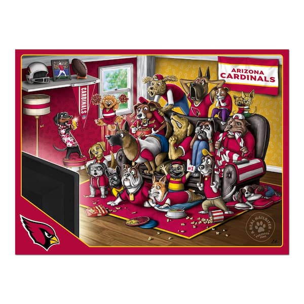 YouTheFan Purebred Fans-A Real Nailbiter 500-Piece Puzzle, Arizona Cardinals