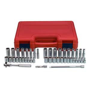 SPEEDWAY Universal Disc Brake Caliper Piston Pad Auto Car Wind Back Tool Kit  with Case (21-Piece) 30919 - The Home Depot