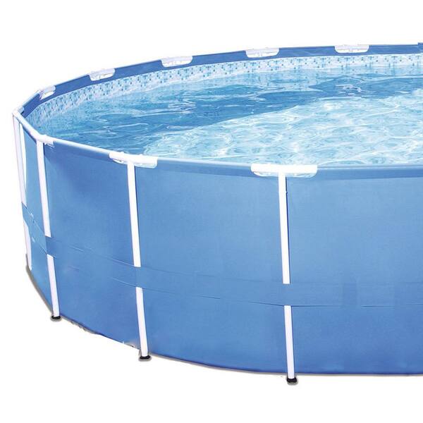 INTEX 12 Foot x 30 In. Above Ground Pool & 12 Foot Round Pool Cover 28210EH  + 28031E - The Home Depot