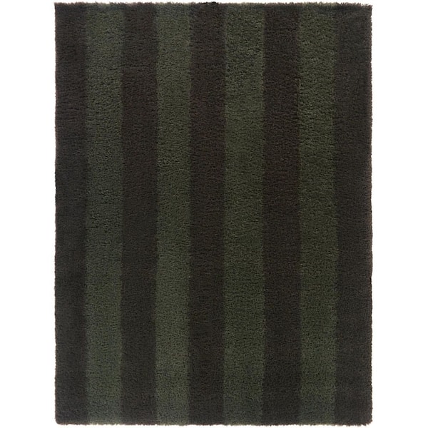 Bruce 5 ft. x 7 ft. Green Area Rug