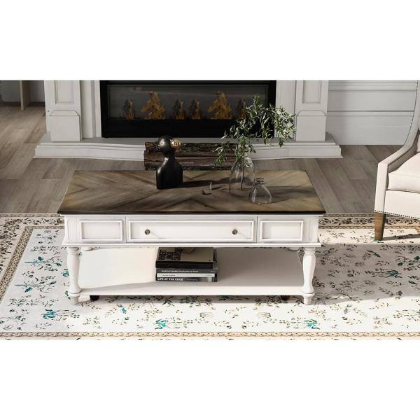 tavant 4 legs coffee table with storage