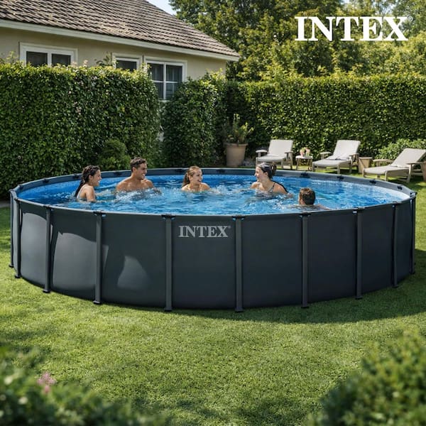 POOL BY CLASS 2022AW ウルトラスエード ベスト Intex 22 ft. x 48 in. Ultra XTR Round Frame Above Ground Swimming