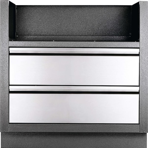 NAPOLEON OASIS Built-In 700 Series Powder Coated Steel 34.75 in. x 24 in. x 35.5 in. Outdoor Kitchen Cabinet