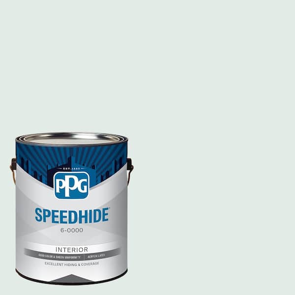SPEEDHIDE 1 gal. PPG1231-1 Hallowed Hush Satin Interior Paint