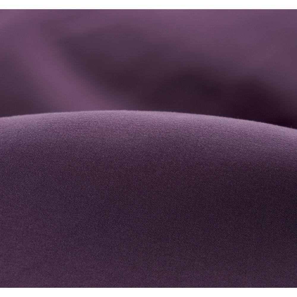 Aubergine Queen Ultra Soft Microfiber 3-Piece Duvet Cover Set