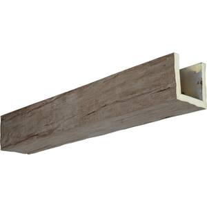 10 in. x 8 in. x 20 ft. 3-Sided (U-Beam) Riverwood Natural Honey Dew Faux Wood Ceiling Beam
