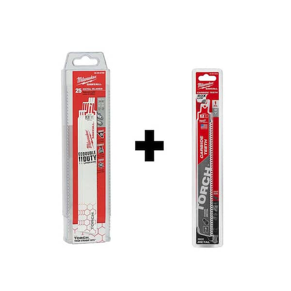 Milwaukee 48-00-5202 Sawzall Torch 9 in Carbide Blade