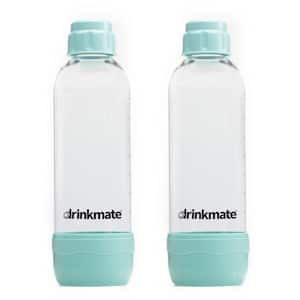 1 L Artic Blue Carbonating Water Machine Bottles (2-Pack)