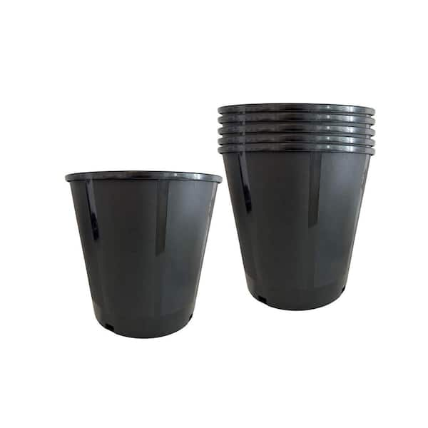 Viagrow 5 Gal. Nursery Pots 4.02 Gal/15.22 l/924 cu in. (6-Pack)