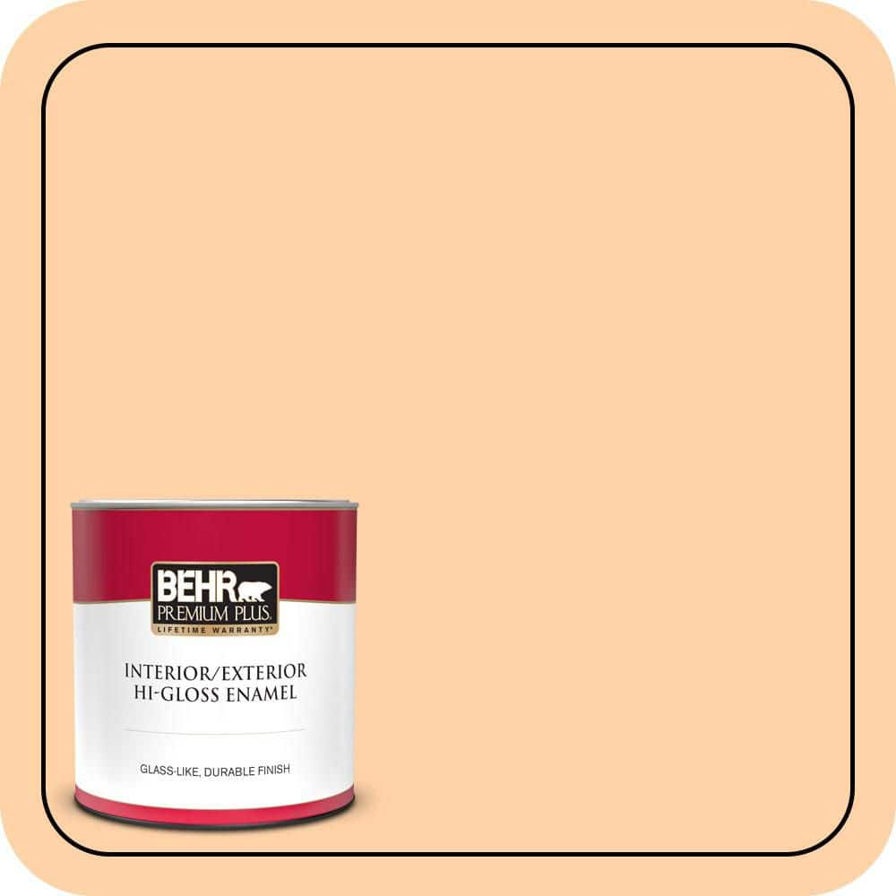 1 qt. #P220-3 Tropical Fruit Hi-Gloss Enamel Interior/Exterior Paint & Primer price history on PriceWatchPro
