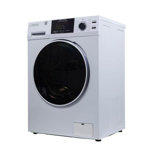 1.62 cu. Ft./15lbs Fully Built-in All-in-One Washer Dryer Combo Ventless 110V in White