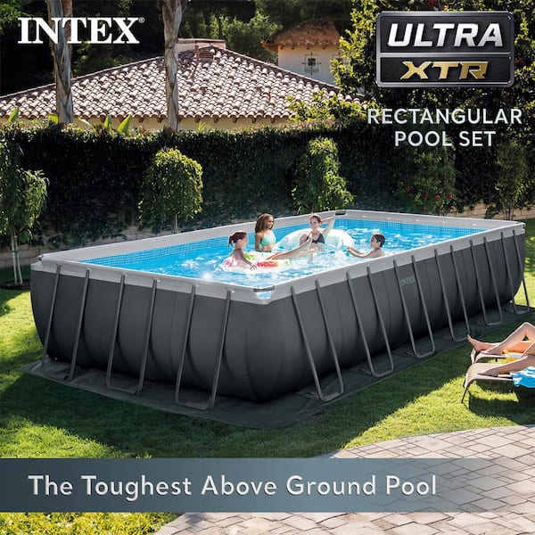 Intex Ultra XTR 24 ft. x 12 ft. Rectangular 52 in. Deep Above
