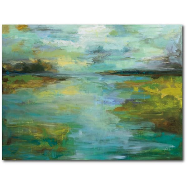 Courtside Market Serene Gallery-Wrapped Canvas Wall Art 24 in. x 20 in.