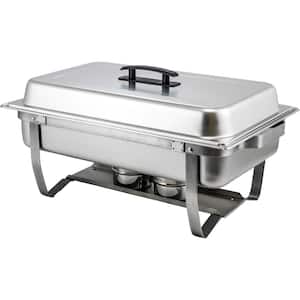 8 qt. Full-size Stainless Steel Folding Stand Chafer