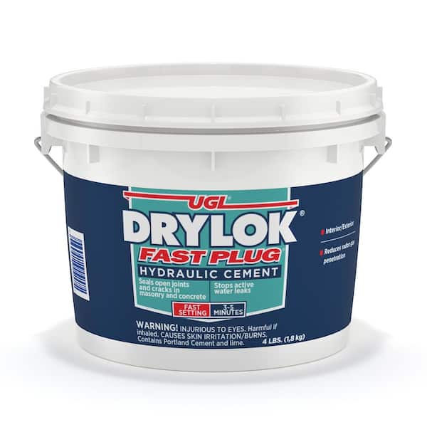 DRYLOK 4 lb. Fast Plug Hydraulic Cement Mix