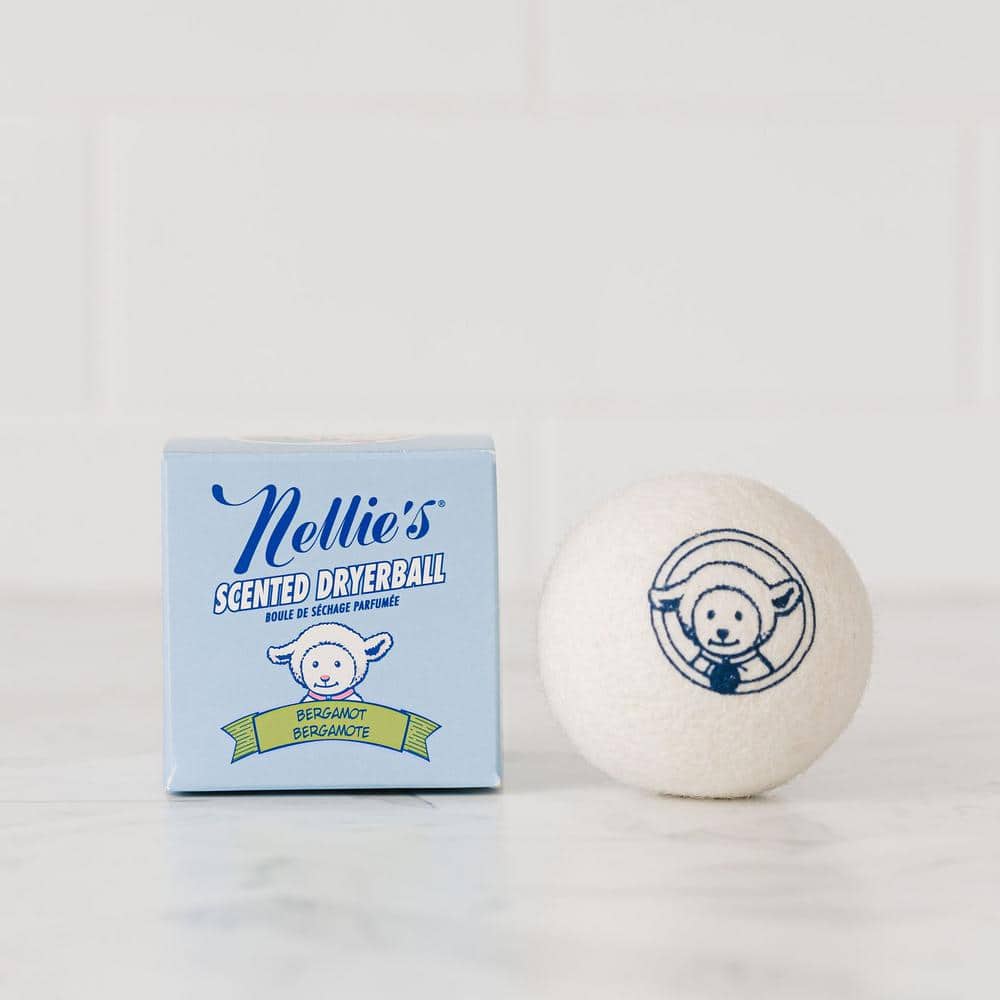 Wool Laundry Dryer Ball Bergamot Fabric Softener