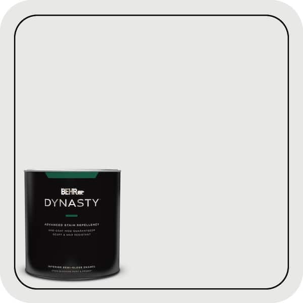 BEHR DYNASTY 1 qt. #ECC-35-2 Quartz Stone Semi-Gloss Enamel Interior Stain-Blocking Paint & Primer