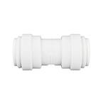 1/2 in. O.D. x 1/2 in. O.D. NPTF Polypropylene Push-to-Connect Coupling Fitting