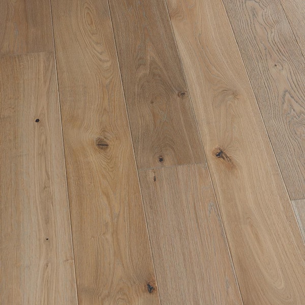 Malibu Wide Plank Take Home Sample - Roosevelt French Oak Water Resistant Engineered Hardwood Flooring