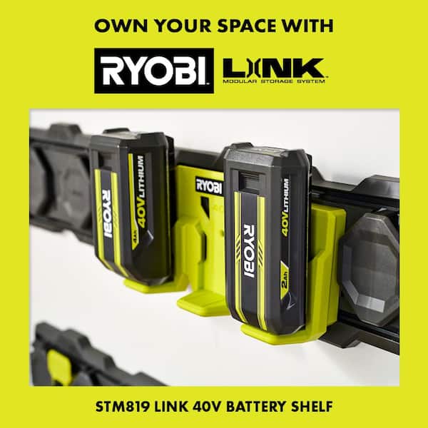 RYOBI 40-Volt Lithium-Ion 4.0 Ah Battery OP4040A1 - The Home Depot
