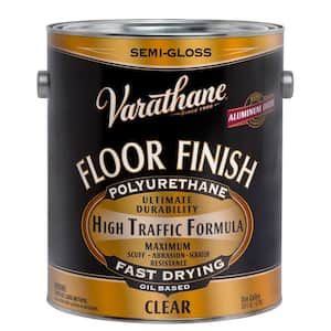 Varathane 1 Qt. Clear Semi-Gloss Oil-Based Interior Polyurethane (2-Pack)