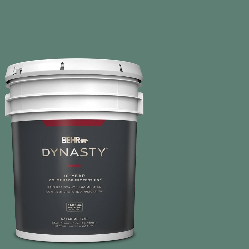 BEHR DYNASTY 5 gal. M4406 Trellis Vine Flat Exterior StainBlocking