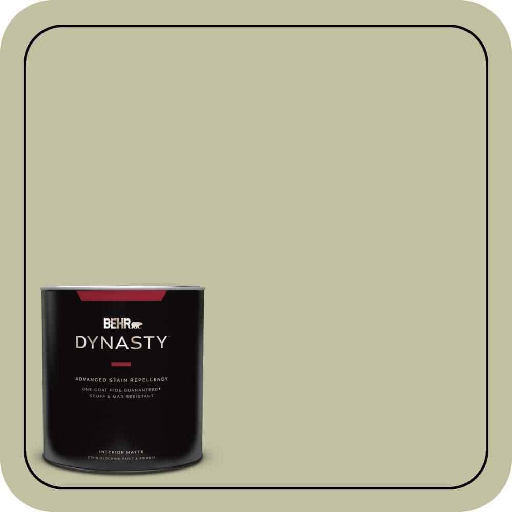 1 qt. #S370-3 Sage Brush One-Coat Hide Matte Interior Stain-Blocking Paint & Primer price history on PriceWatchPro