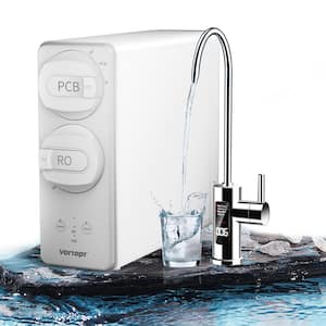 Reverse Osmosis System-600 GPD Under Sink RO Water Filter 7 Stage Tankless Water Purifier for Drinking,3:1 Pure to Drain