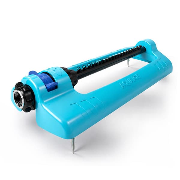 4000 sq. ft. Coverage Oscillating Sprinkler with Metal Ground Spikes