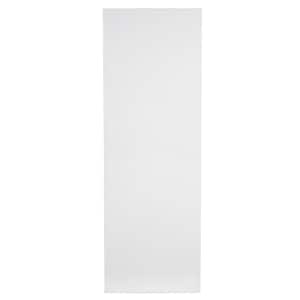 White 11.77x42.01x0.51 in. Wall End Panel