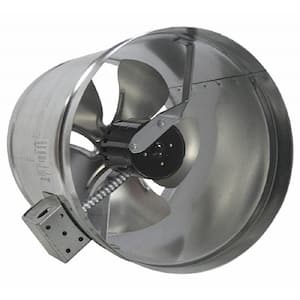 SUNCOURT Inductor 6-in dia Galvanized Steel Axial Duct Fan Inline Duct Fan  in the Duct Fans department at