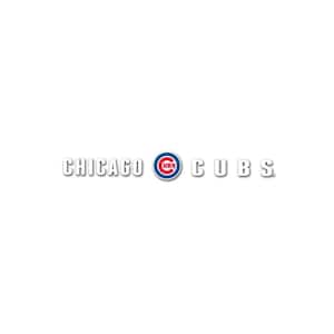 Chicago Cubs Sun Stripe 3.25 in. x 34 in. Windshield Decal