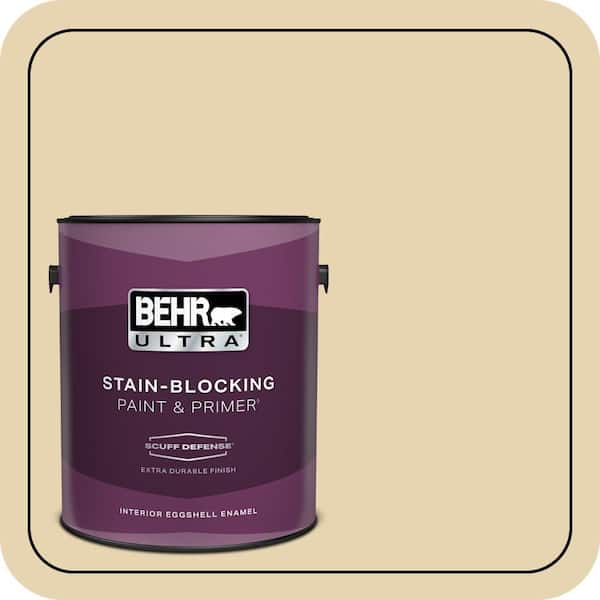 BEHR ULTRA 1 gal. #360E-2 Castle Stone Extra Durable Eggshell Enamel Interior Paint & Primer