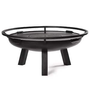 Porto 32 in. Fire Pit with Grill Plate