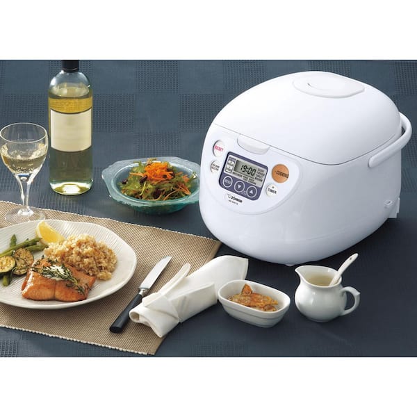 Zojirushi Micom  Cup Cool White Rice Cooker and Warmer with