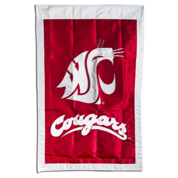 Fan Essentials NCAA 1 ft. x 1-1/2 ft. Washington State University 2-Sided Garden Flag