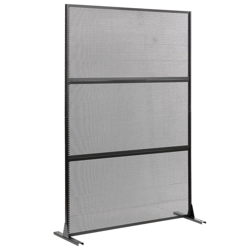 Metal Privacy Screen with Expansion Bolts and Connection Fastener s for Outdoor or Commercial Use, Black price history on PriceWatchPro