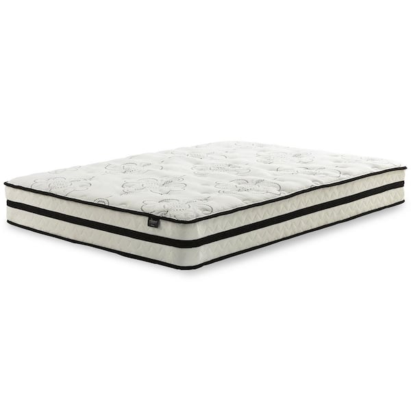 Signature DESIGN BY ASHLEY Chime 10 in. Hybrid Twin Medium Hybrid 10 in. Bed-in-a-Box Mattress