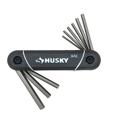 Crescent 9 Pc Folding SAE Hex Dual Material Key Set CHKFSAE9 Crescent 9 Pc Folding SAE Hex Dual Material Key Set CHKFSAE9