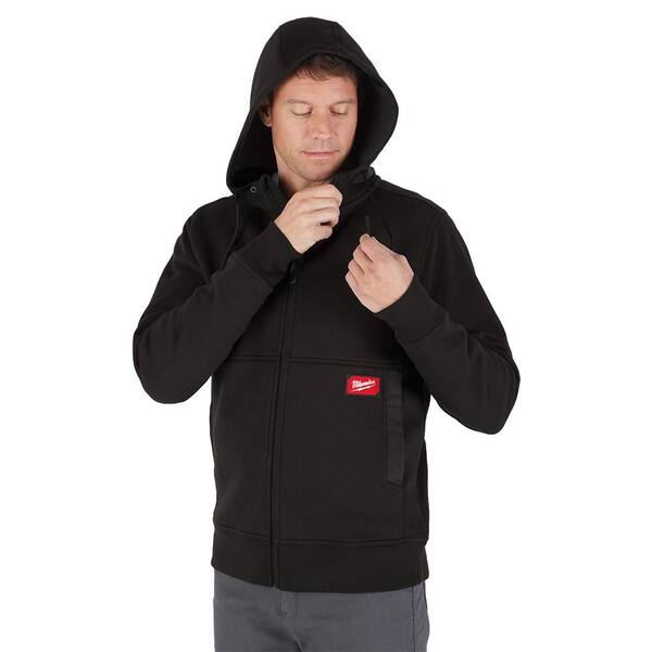 Milwaukee Men's 2X-Large Black GRIDIRON Full-Zip Hoodie
