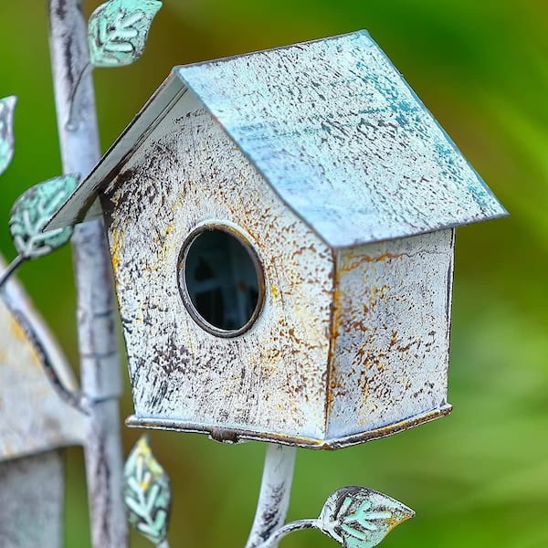 3-Room Metal Birdhouse