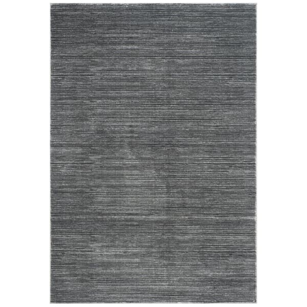 SAFAVIEH Vision Gray 4 ft. x 6 ft. Solid Area Rug