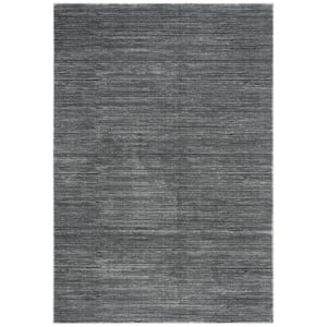 Vision Gray 9 ft. x 12 ft. Solid Area Rug