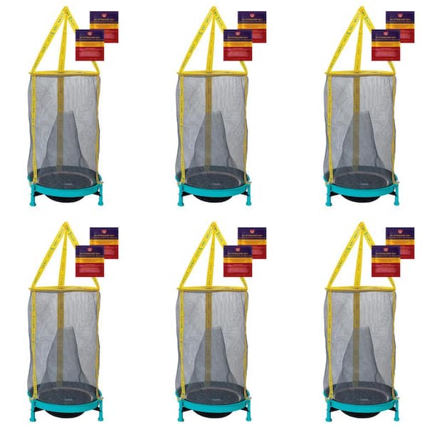 6 Ez Fly Cage Outdoor Fly Trap with 12 Fly Attractant Baits, Low Odor, Reusable, Durable