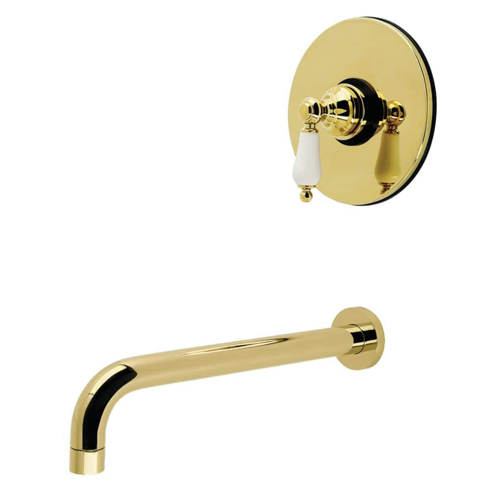 Victorian 1-Handle Tub and Shower Faucet in Polished Brass price history on PriceWatchPro
