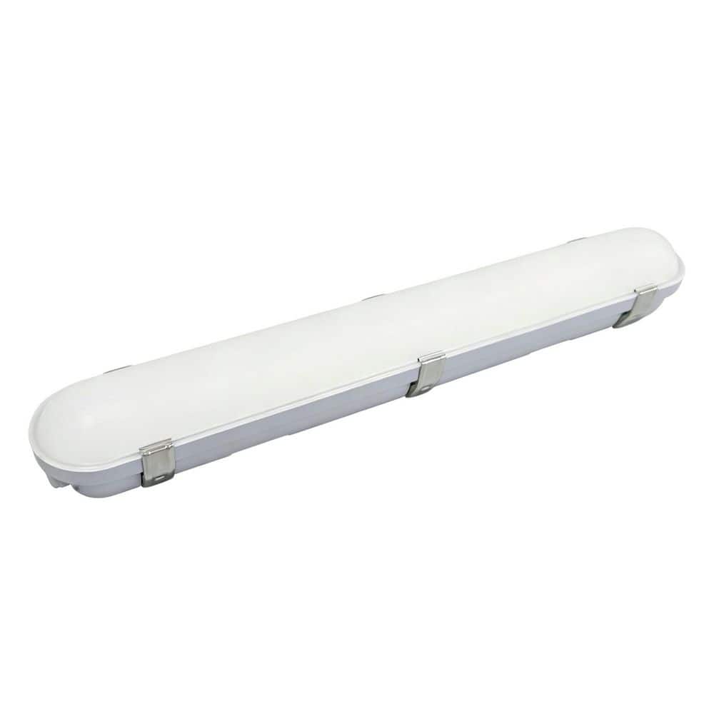 2 ft. Vapor Tight 5 CCT and Lumens Integrated LED White Strip Light Fixture, 0-10V Dimmable, 120-277V UNV, DLC Premium price history on PriceWatchPro